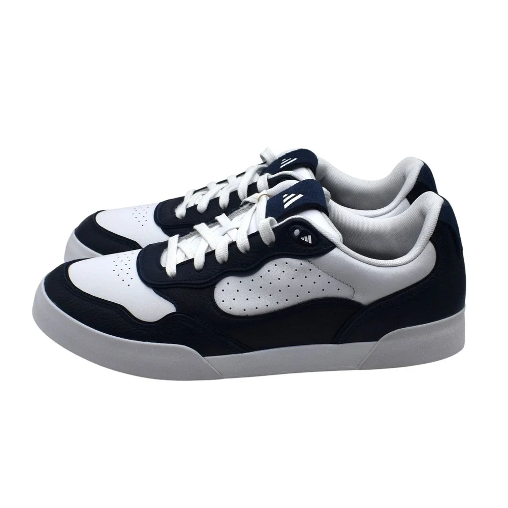 Adidas Retrocross 25 Spikeless Golf Shoes Men's Size 10.5 White Navy IH9977 NWT‎